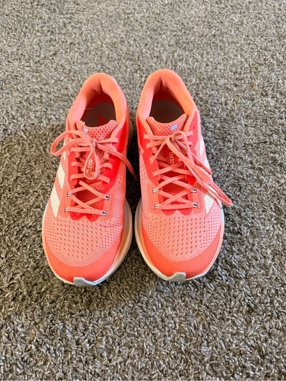 Adidas Coral Pink Women's Athletic Running Shoes